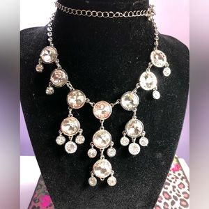 Beautiful Rhinestone Crystal Necklace